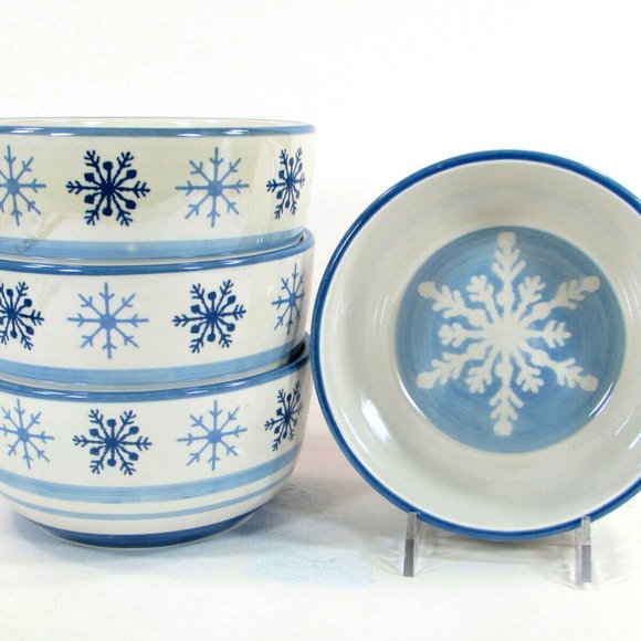 Kohl's Dining Rare St Nicholas Square Winter Frost 24oz Soup 6